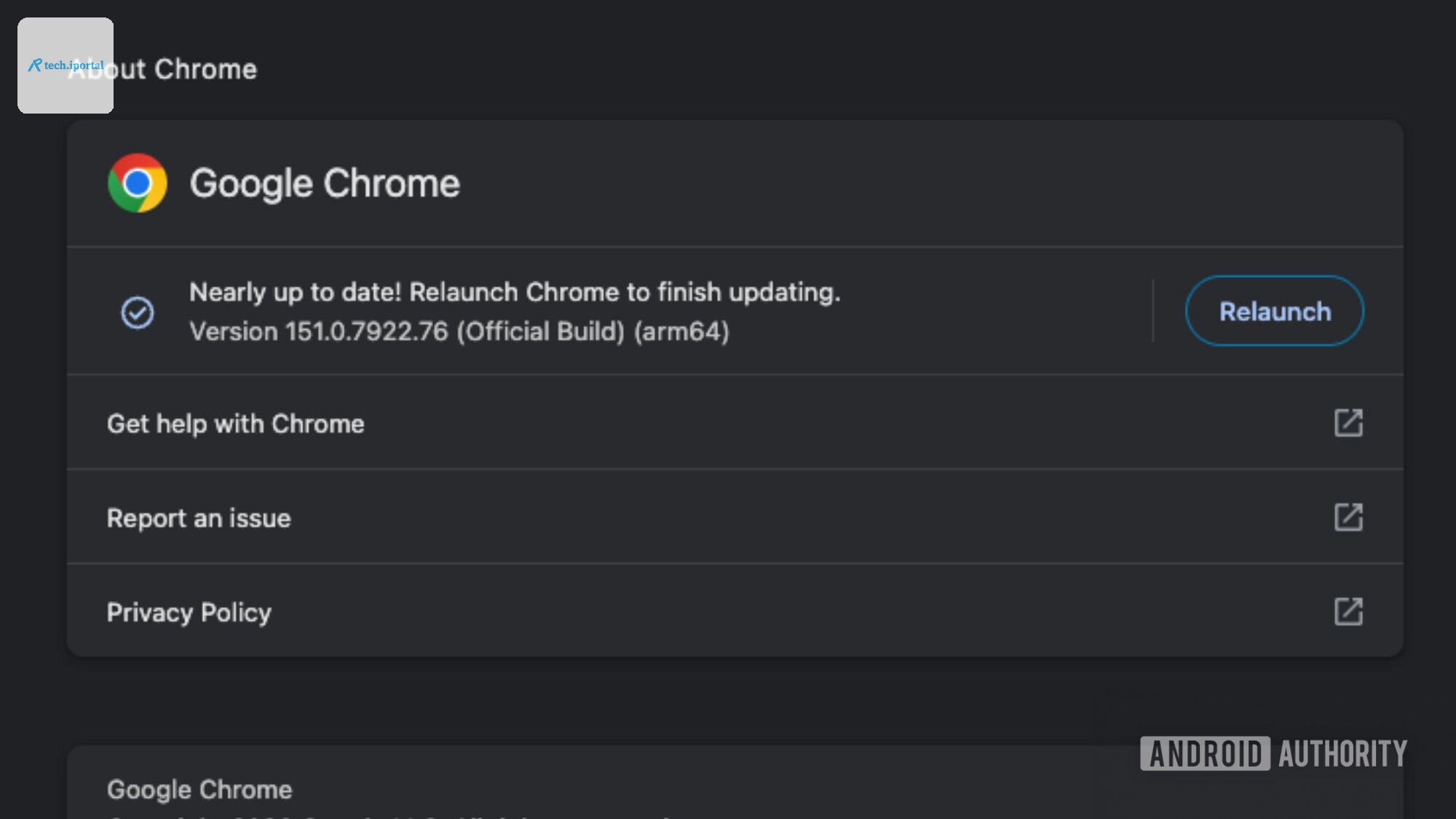 About Chrome settings on Windows 11 PC
