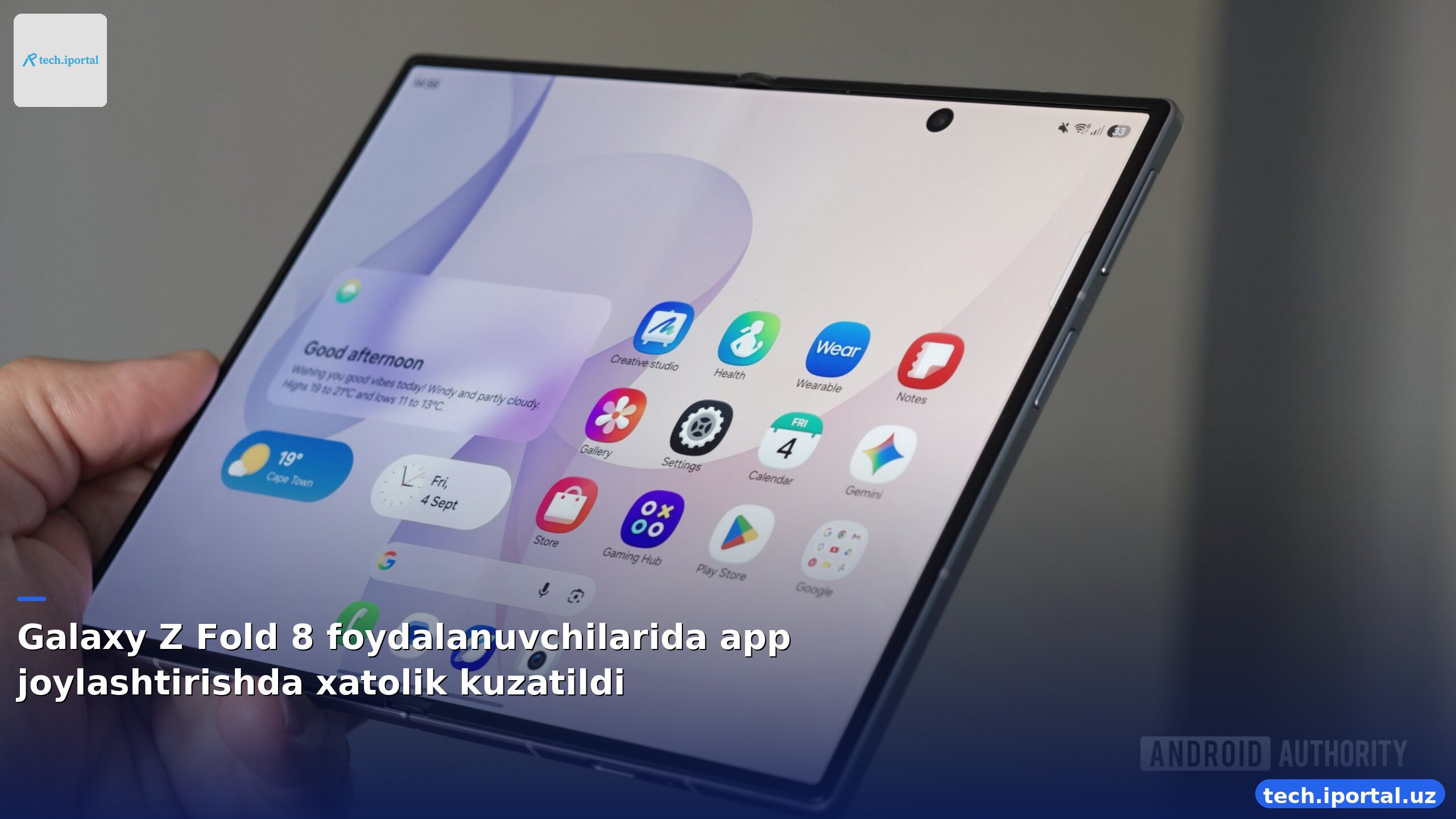 Galaxy Z Fold 8 foydalanuvchilarida app joylashtirishda xatolik kuzatildi