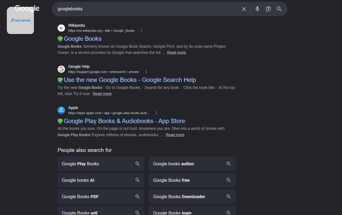 Google Search for Googlebooks 3