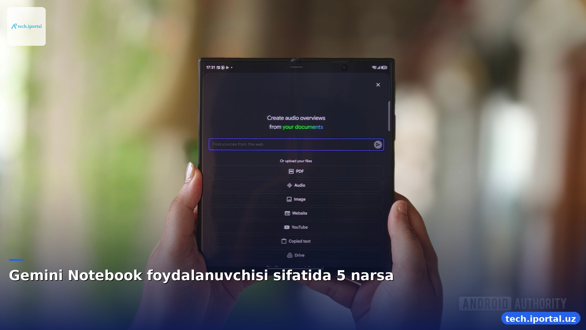 Gemini Notebook foydalanuvchisi sifatida 5 narsa