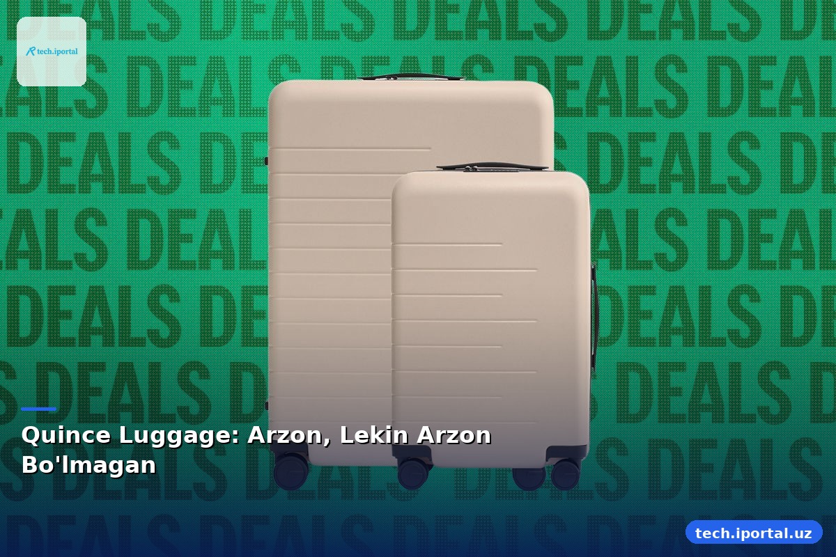 Quince Luggage: Arzon, Lekin Arzon Bo'lmagan