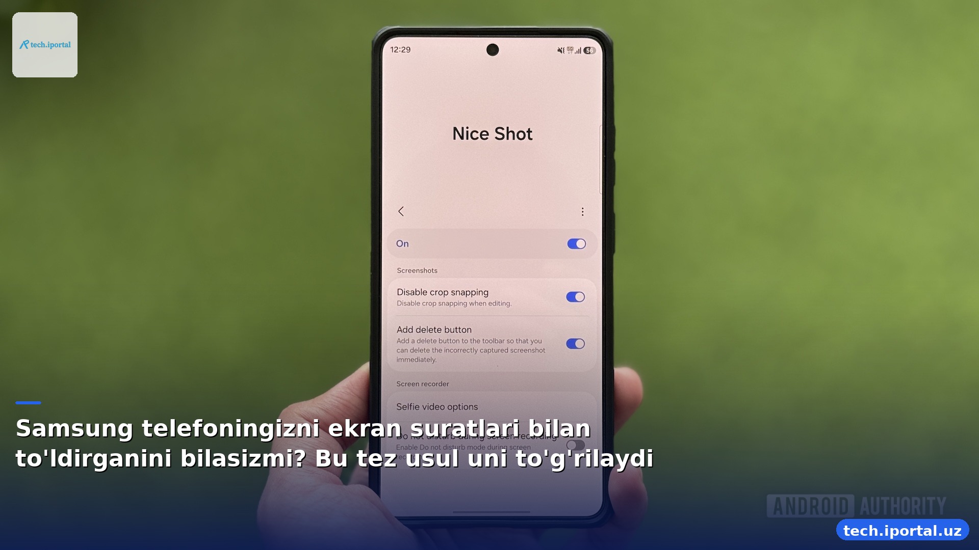Samsung telefoningizni ekran suratlari bilan to'ldirganini bilasizmi? Bu tez usul uni to'g'rilaydi