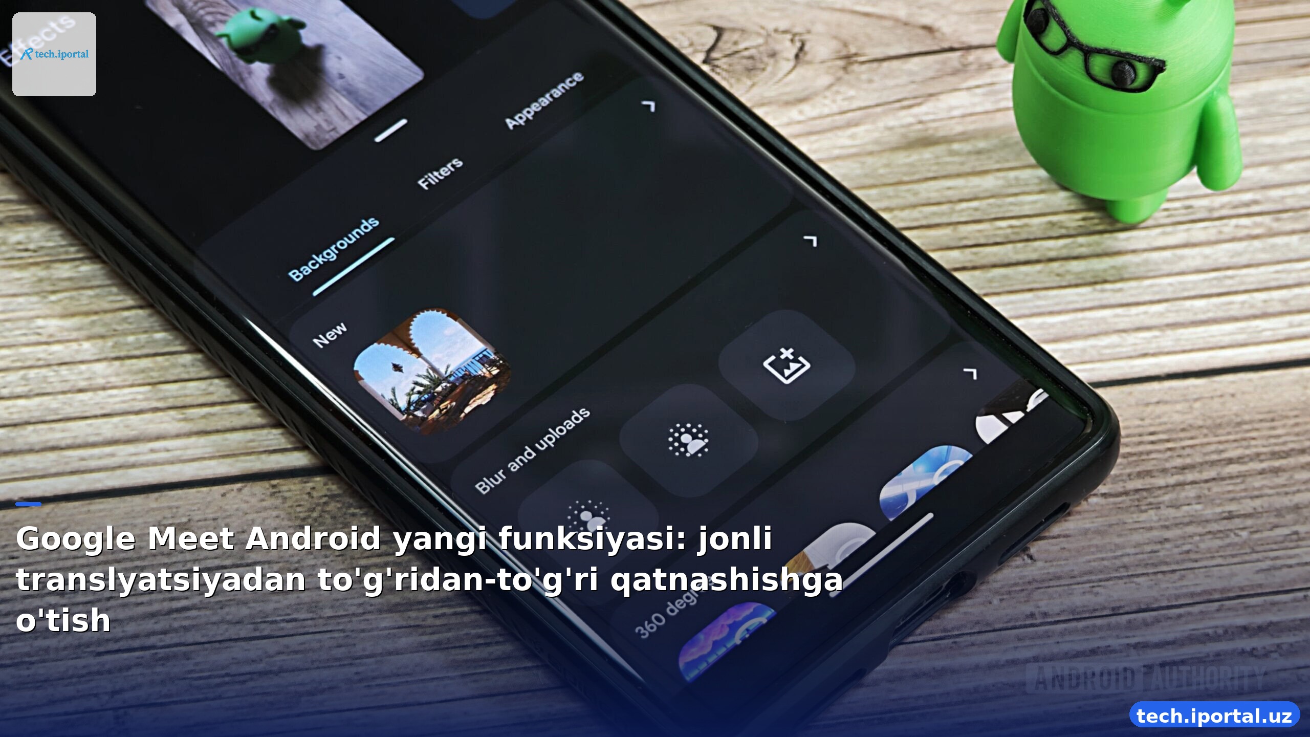 Google Meet Android yangi funksiyasi: jonli translyatsiyadan to'g'ridan-to'g'ri qatnashishga o'tish